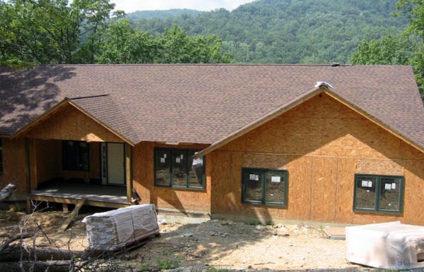 Structural SIPs for Macfarlane Homes, Wintergreen, VA, 2006