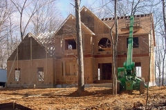 Structural residential SIPs in, Eldersberg, MD, 2009